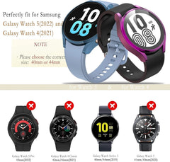 Ovitek z Zaščito Zaslona za Samsung Galaxy Watch FE/5/4 40mm 9 Kosov