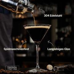 OYO Brands B.V. Set za Koktajle Martini 8 Delov
