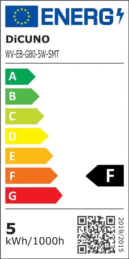 Pametna Vintage LED Sijalka E27 RGBCCT 5W 1 Kos