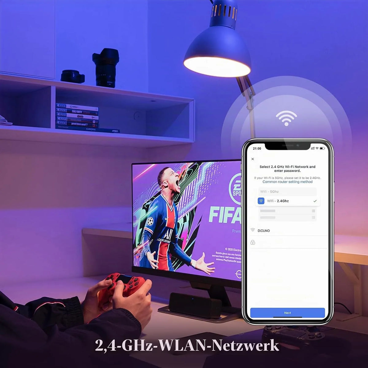 Pametna Vintage LED Sijalka E27 RGBCCT 5W 1 Kos