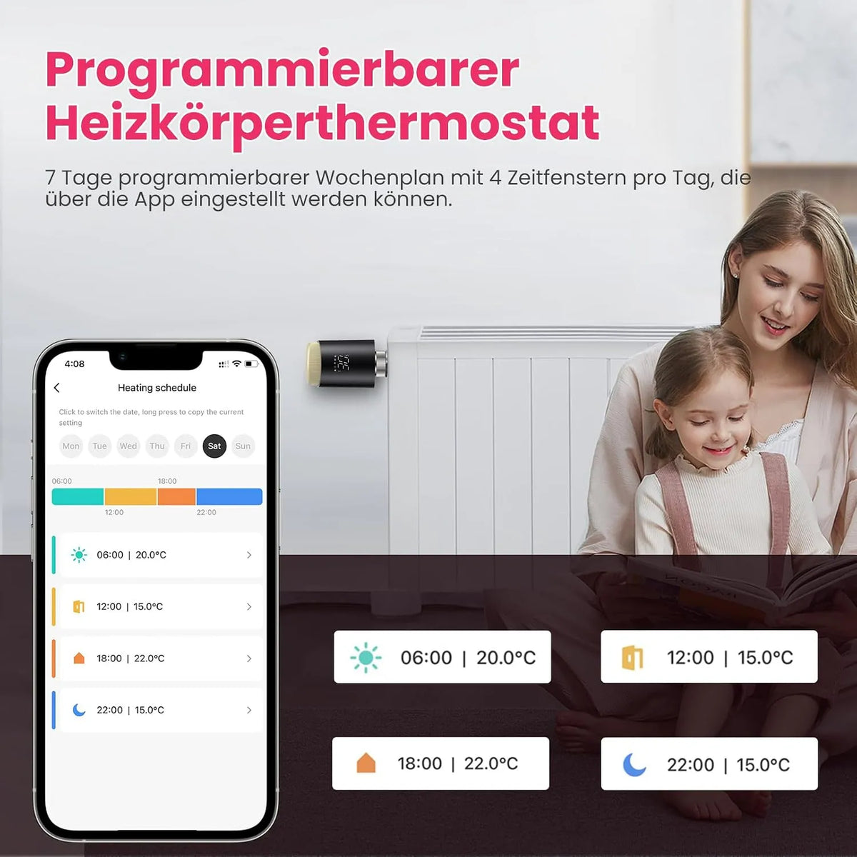 Pametni Radiatorski Termostat WiFi