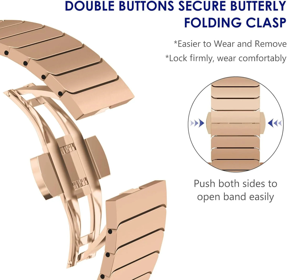 Pašček za Apple Watch Iz Titana in Nerjavečega Jekla