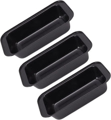 Pekač Za Kruh Iz Ogljikovega Jekla 25 X 13 X 6 Cm Črn 3 Kosi