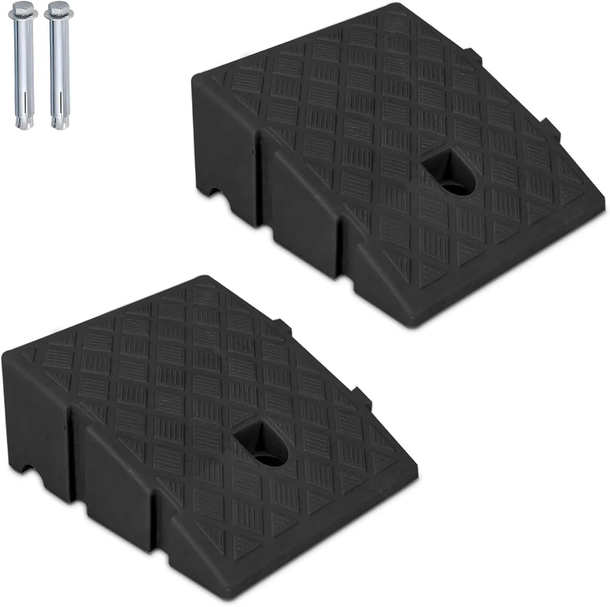 Plastične Robniške Rampe 25x27x11 cm 2 Kosa