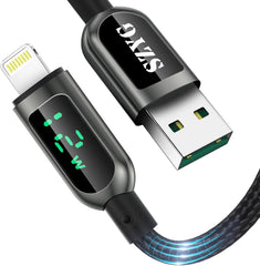 Polnilni Kabel Lightning z LED Zaslonom 200 cm