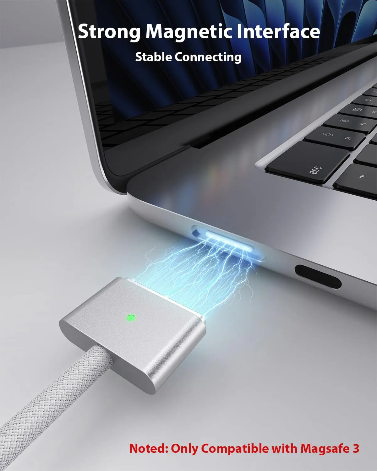 Polnilni Kabel USB-C na Mag-Safe 3 2 m