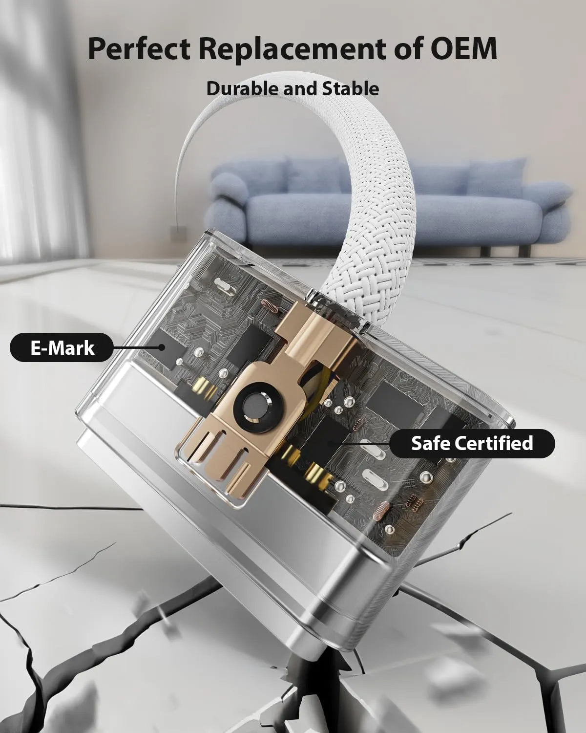 Polnilni Kabel USB-C na Mag-Safe 3 2 m