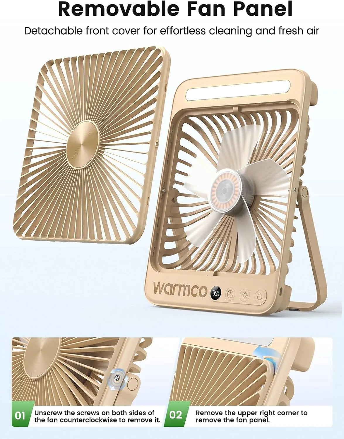 Prenosni Kamp Ventilator 20000mAh 45W 1 Kos