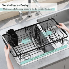Raztegljivo Odcejevalnik Posode za Pomivalno Korito 33–51 cm