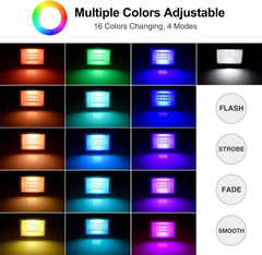 RGB LED Reflektor 100W 23,5 x 16,5 cm