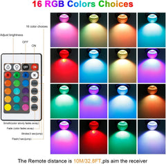 RGB LED Vrtna Svetilka s Talnim Klinom 2 Kosa