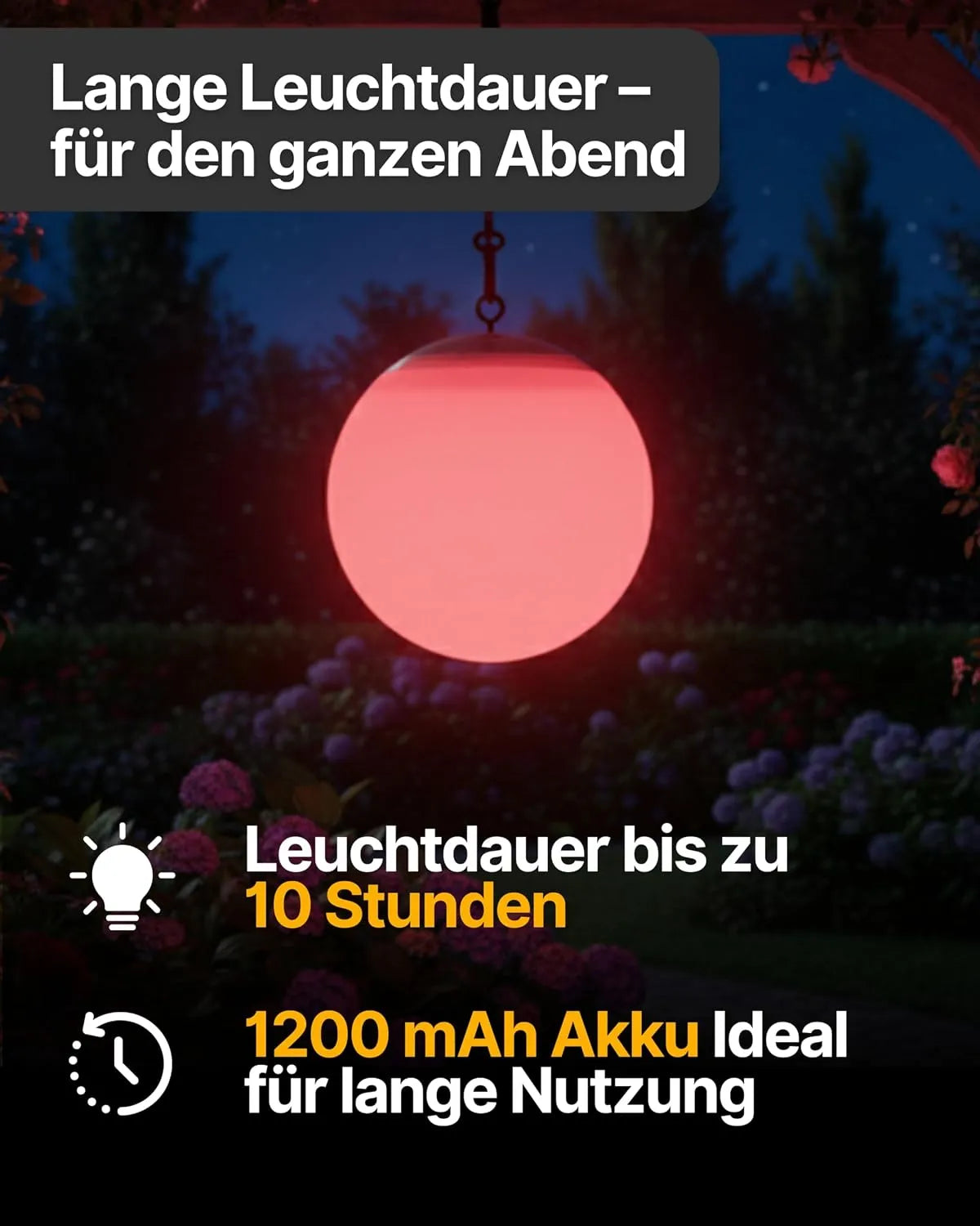 SCHWAIGER Viseča Solarna LED Svetilka 20 x 20 x 18 cm