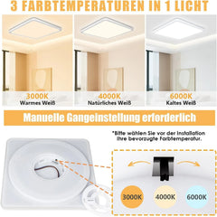 Seruno X LED Stropna Svetilka 29 cm