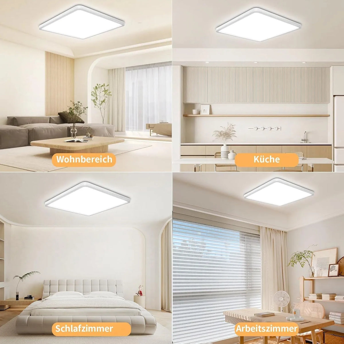 Seruno X LED Stropna Svetilka 29 cm
