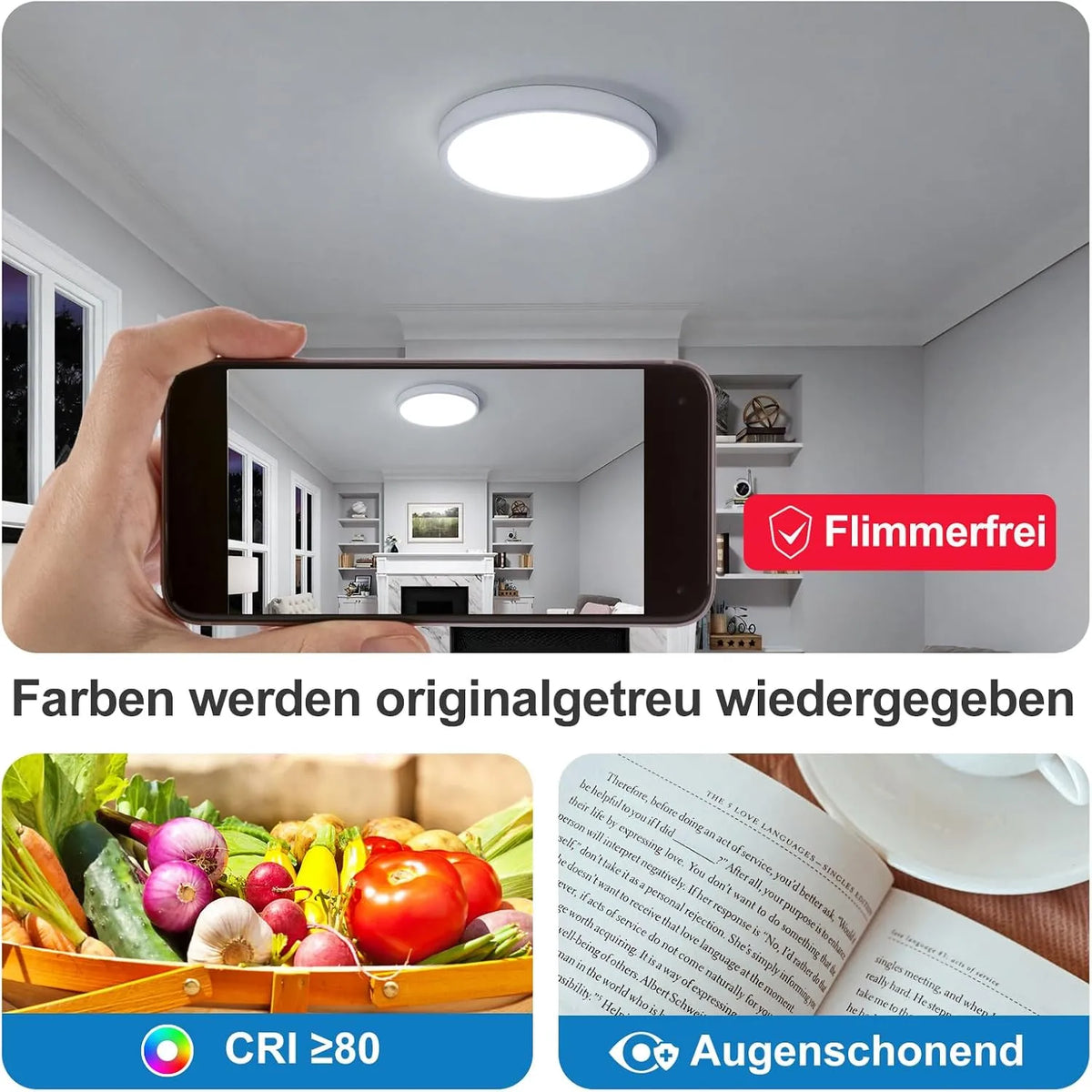 Shenzhen E-Lover Technology LED Stropna Svetilka 30 cm