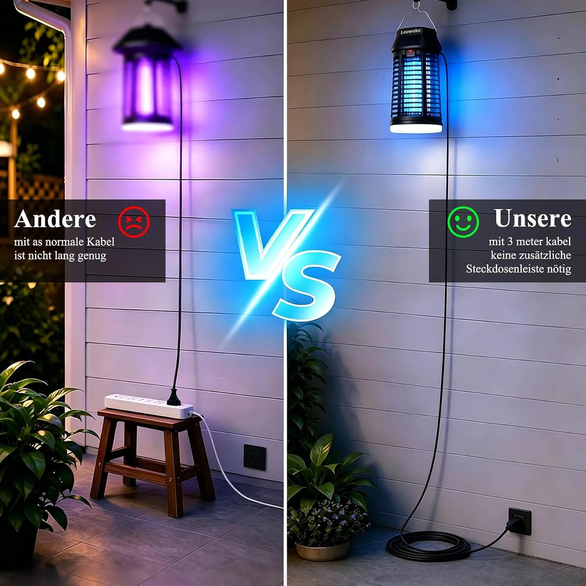 SHENZHEN KONGS TECHNOLOGY Električni Uničevalec Insektov 27 x 14.5 x 14.5 cm