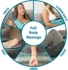 Shiatsu Masažna Blazina za Vrat in Telo 1 Kos
