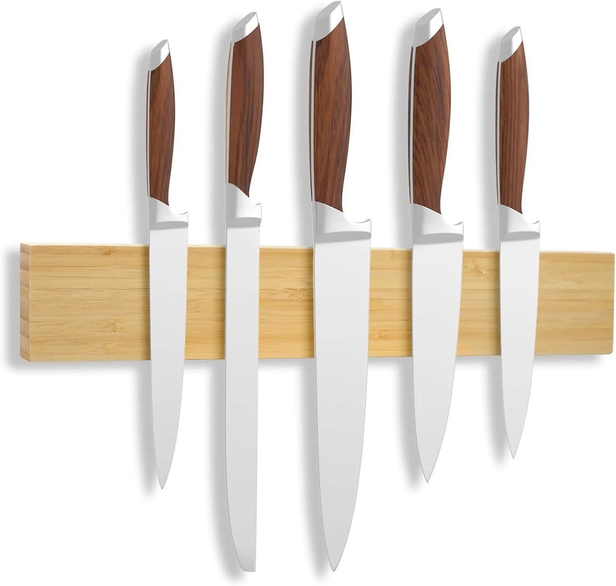 SMART&COOL Magnetno Držalo za Nože iz Bambusa 45 cm Bamboo MKH-DE NEW