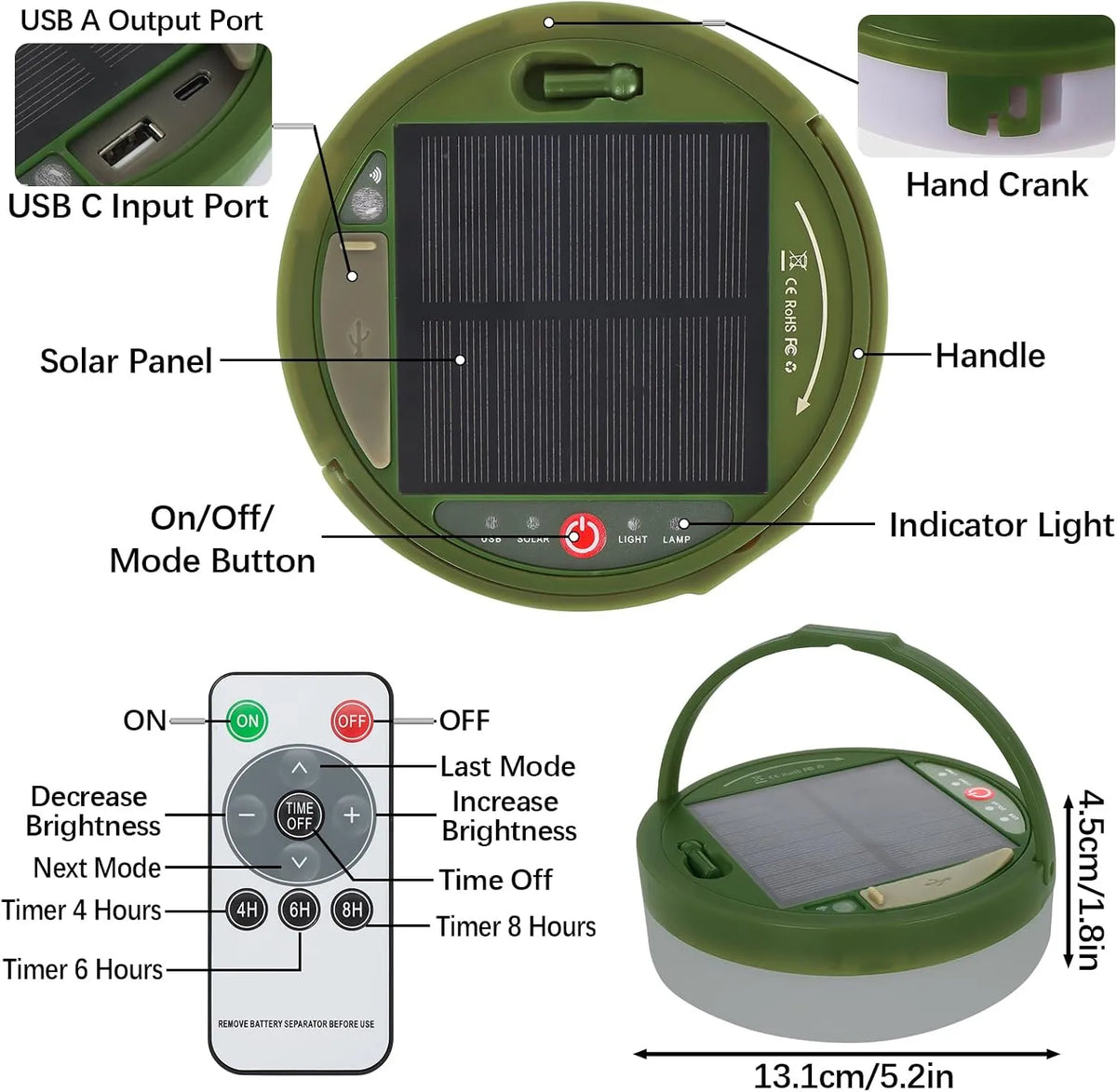 Solarna Kamp Svetlobna Veriga 22 m