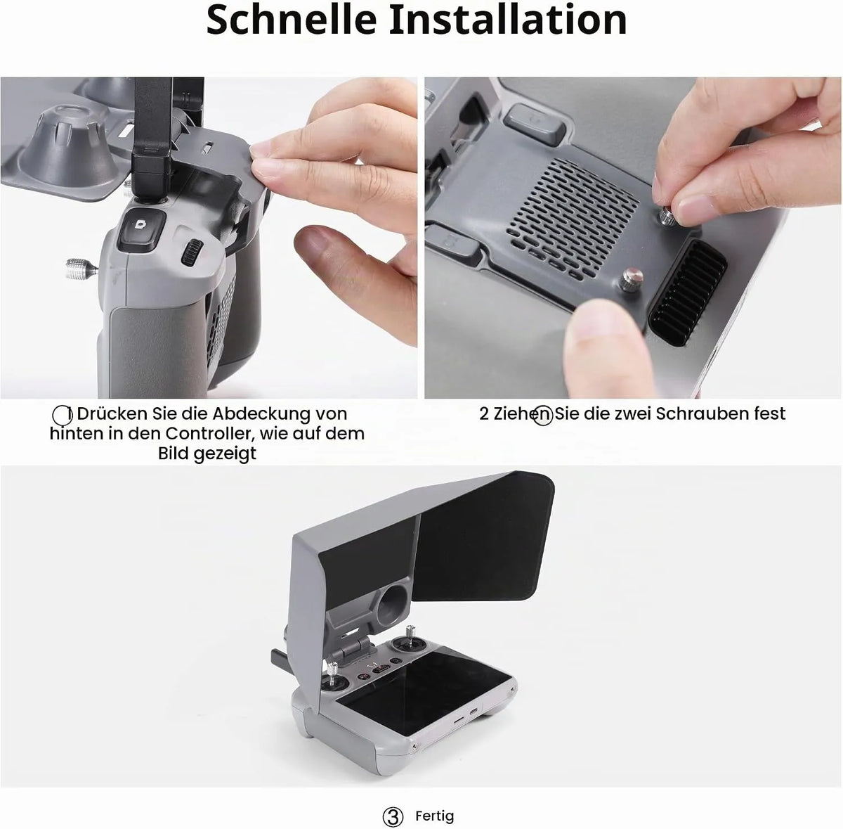 Sončno Senčilo za DJI RC 2 Krmilnik 1 Kos
