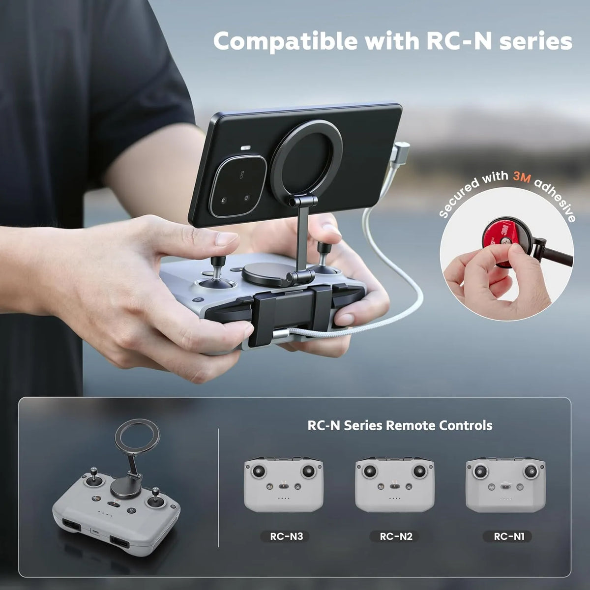 STARTRC Magnetno Držalo za Telefon za DJI Neo 2 RC-N3 1 Kos