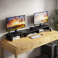 Stojalo Za Dva Monitorja 23 x 116 x 12.6 cm
