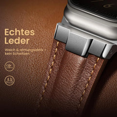 Suitisbest Usnjeni Pašček Za Apple Watch 42-49 mm 1 Kos