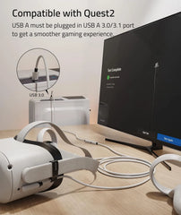 Syntech Link Kabel za VR Očala Quest 2 500 cm