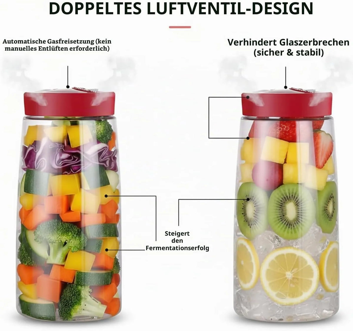 SZKKQKJ Kozarec Za Fermentacijo Z Ventilom 2 Kosa
