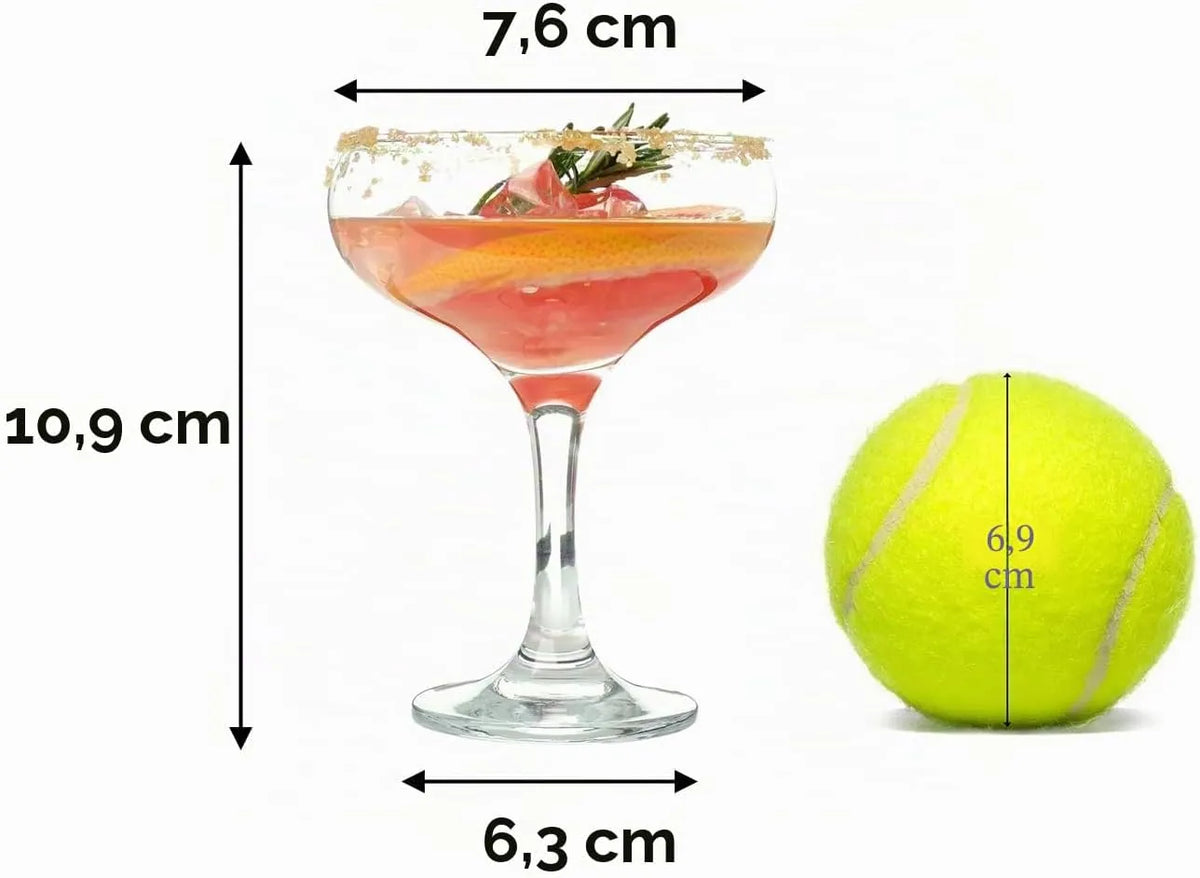 Tefrine 6-delni Set Kozarcev za Martini 148 ml B0F5W95SSM
