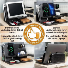 Teslyar Leseni Namizni Organizator s Stojalom za Telefon
