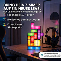 Tetris LED Namizna Svetilka 7 Kosov