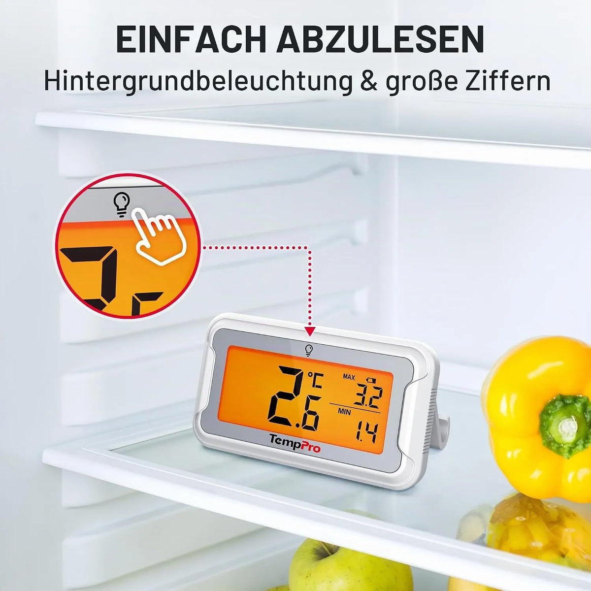ThermoPro Digitalni Termometer za Hladilnik in Zamrzovalnik