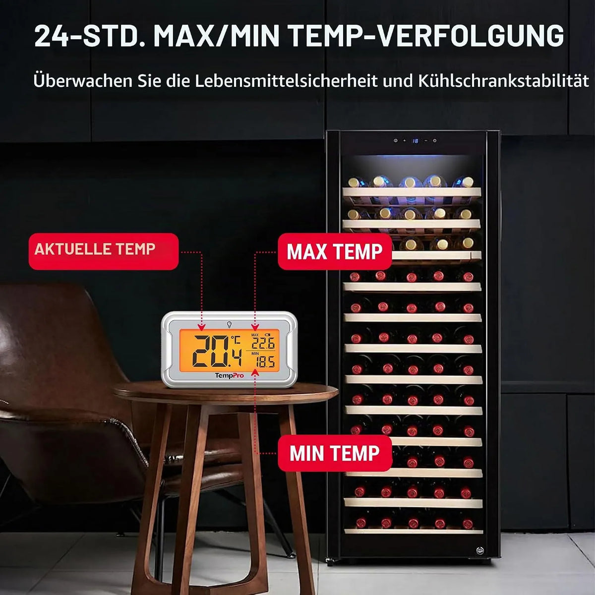 ThermoPro Digitalni Termometer za Hladilnik in Zamrzovalnik