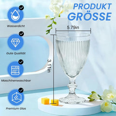 TOLASTO 6-delni Set Kozarcev za Vino 220 ml T0204