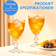 TOLASTO 6-delni Set Kozarcev za Vino 220 ml T0204