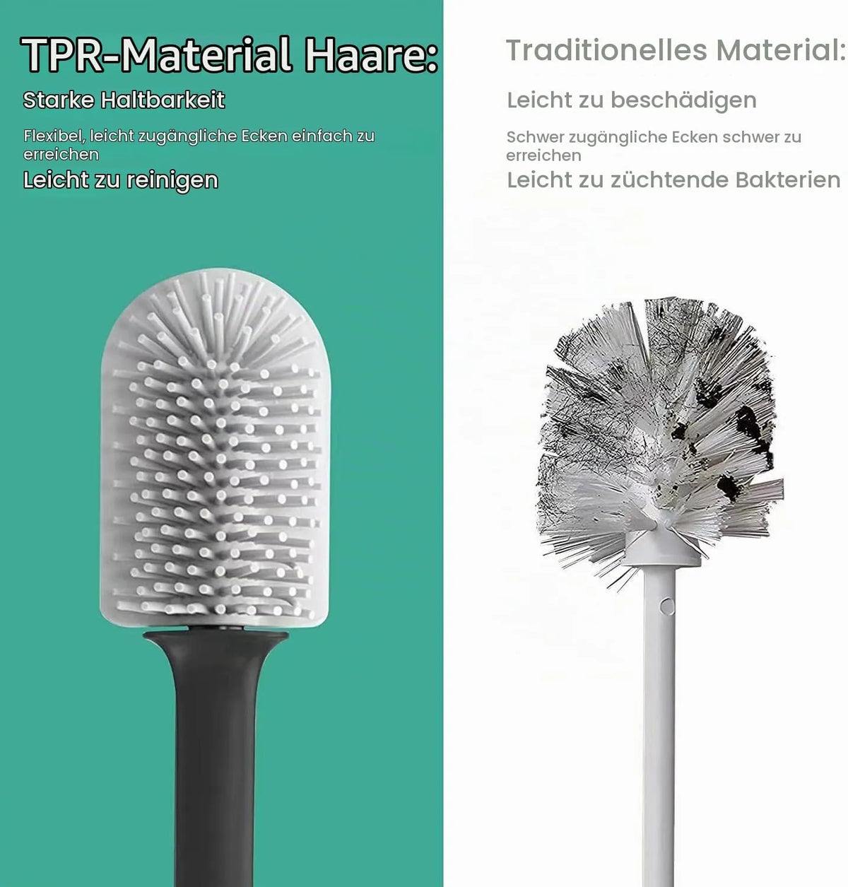 TORMAYS Silikonska Ščetka Za Stranišče 1 Kos
