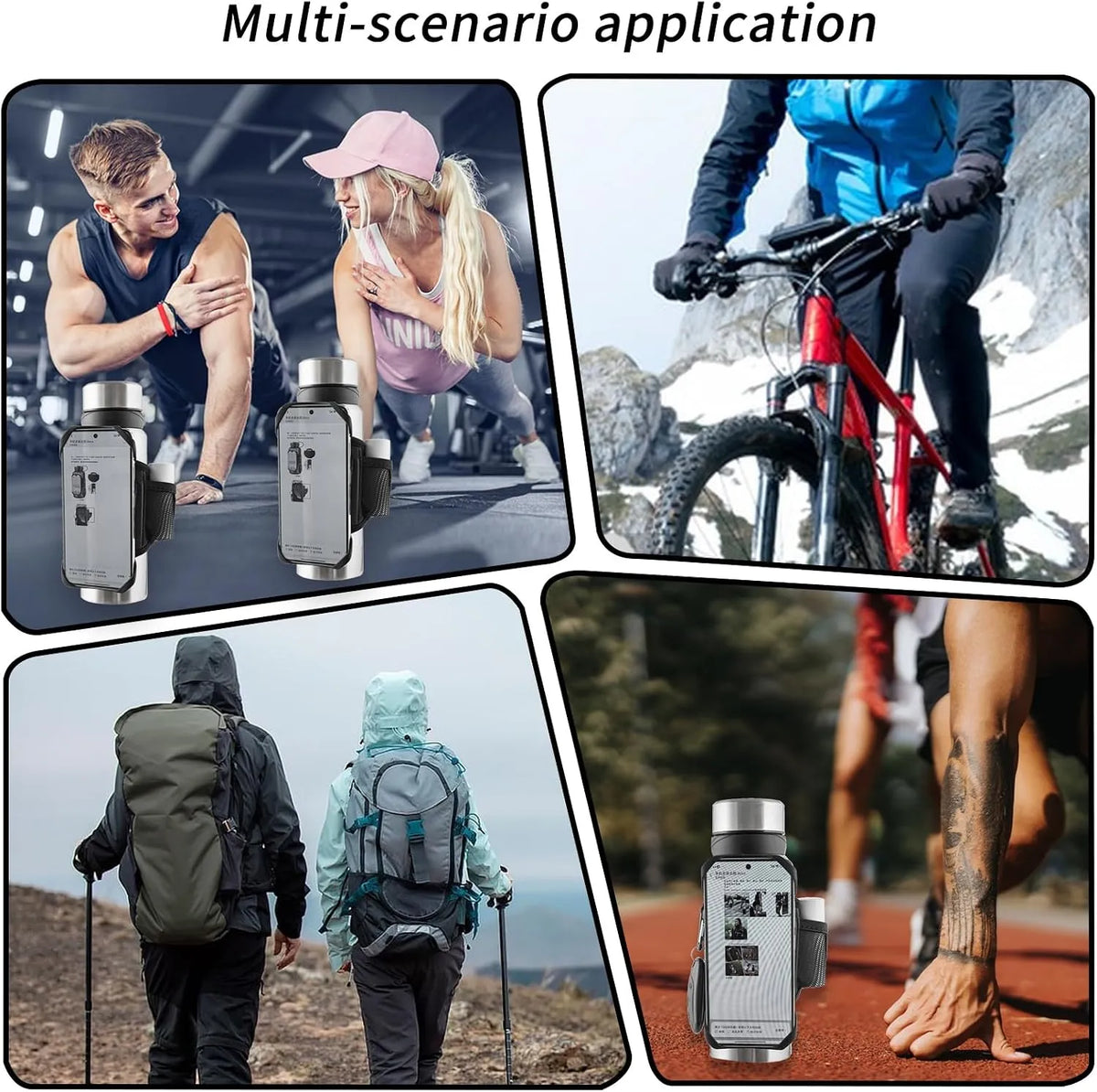 Trak za Steklenico z Držalom za Telefon