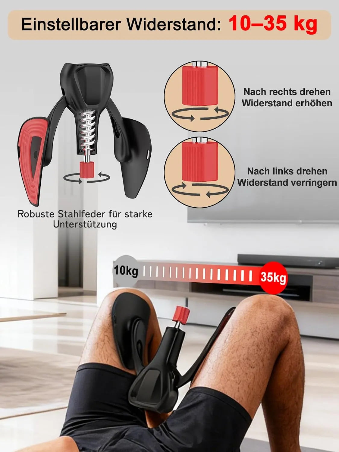 Trenažer za Medenično Dno in Stegna 35 kg