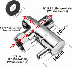 Trismerni Preklopni Ventil Za Prho G 1/2"