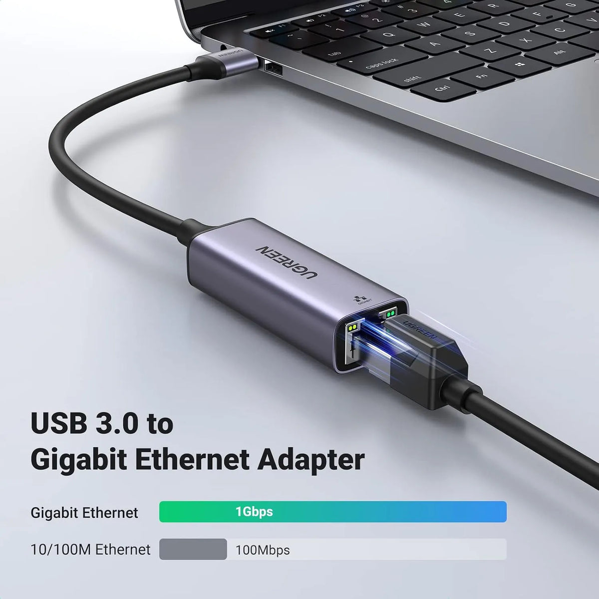 UGREEN USB v Ethernet Mrežni Adapter 1 Kos
