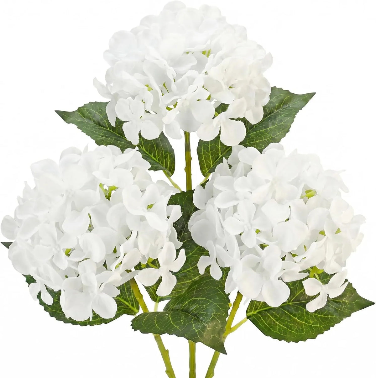 Umetne Cvetlice Hortenzije Bele 60 cm 3 Kosi