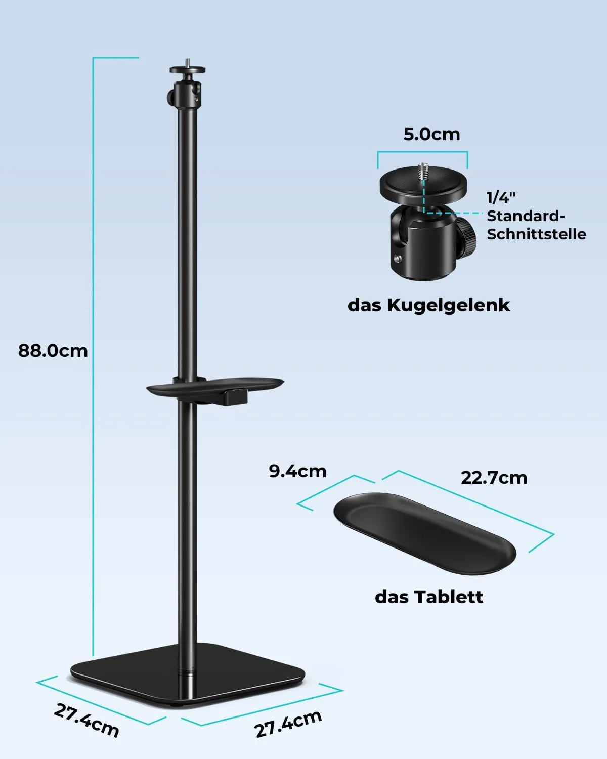 Univerzalno Stojalo za Projektor 88 cm