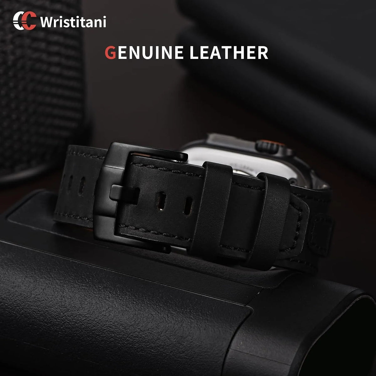 Usnjeni Pašček za Apple Watch Ultra, SE in Series