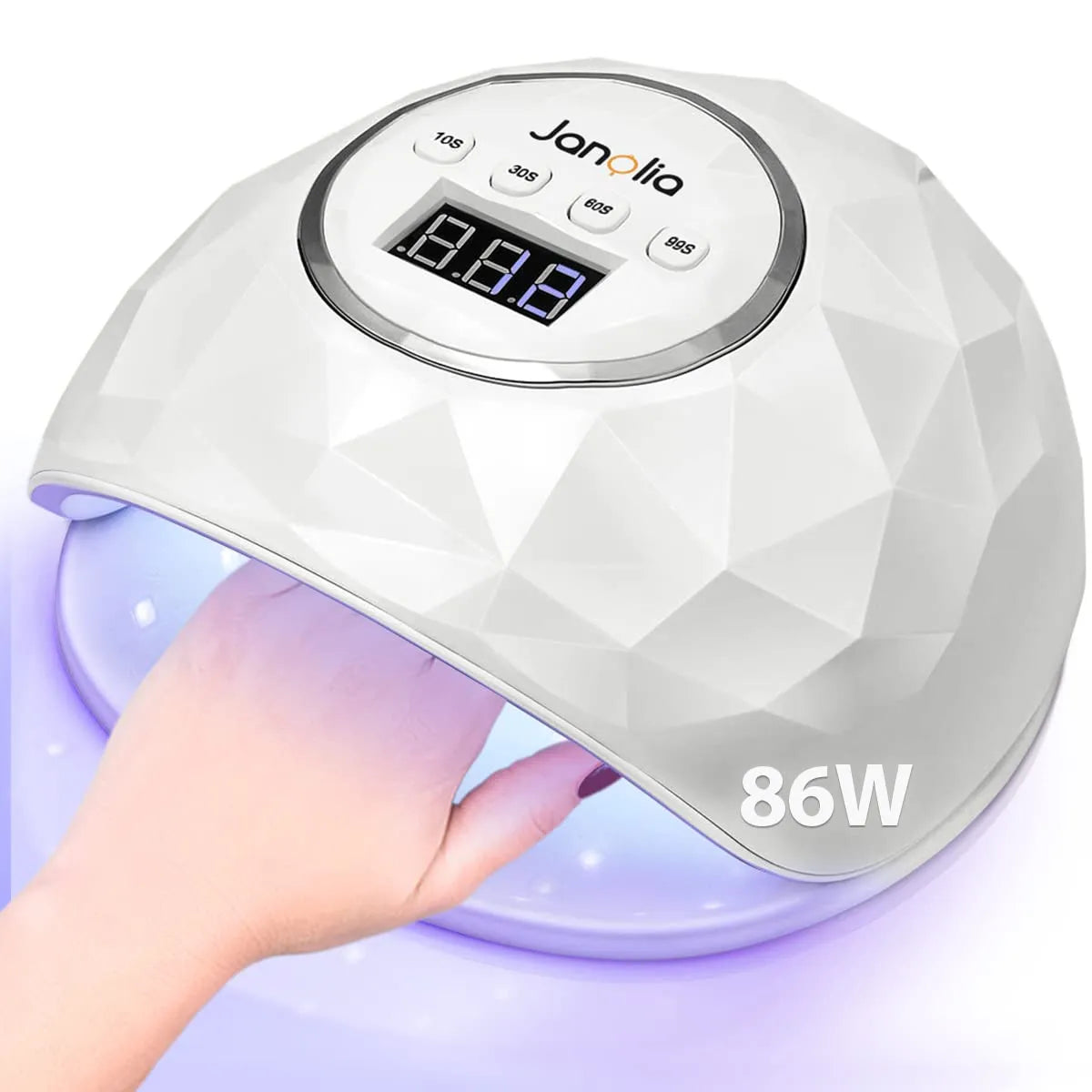 UV LED Lučka za Nohte 86 W 20.1 x 20.1 x 8.9 cm