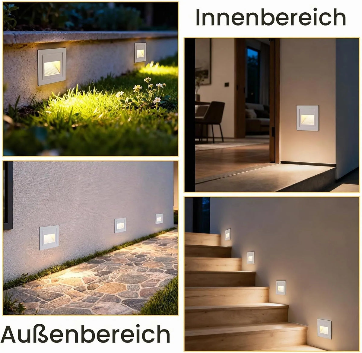 VivaLet 6-delni Set LED Svetilk za Stopnice VT2516