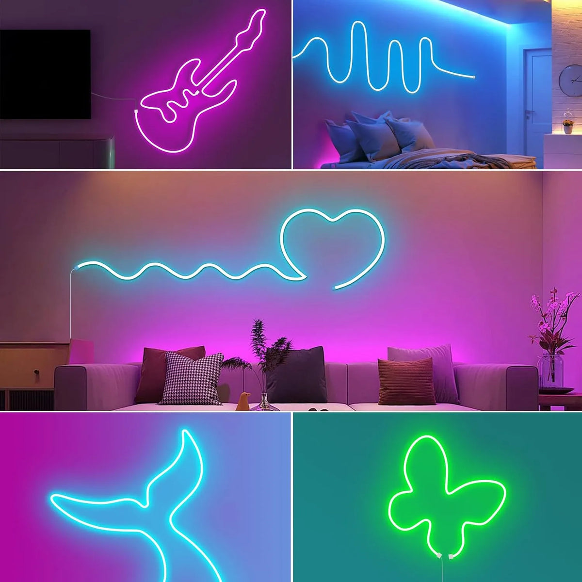 WiFi Neon LED Trak Silikonski IP65 5 m