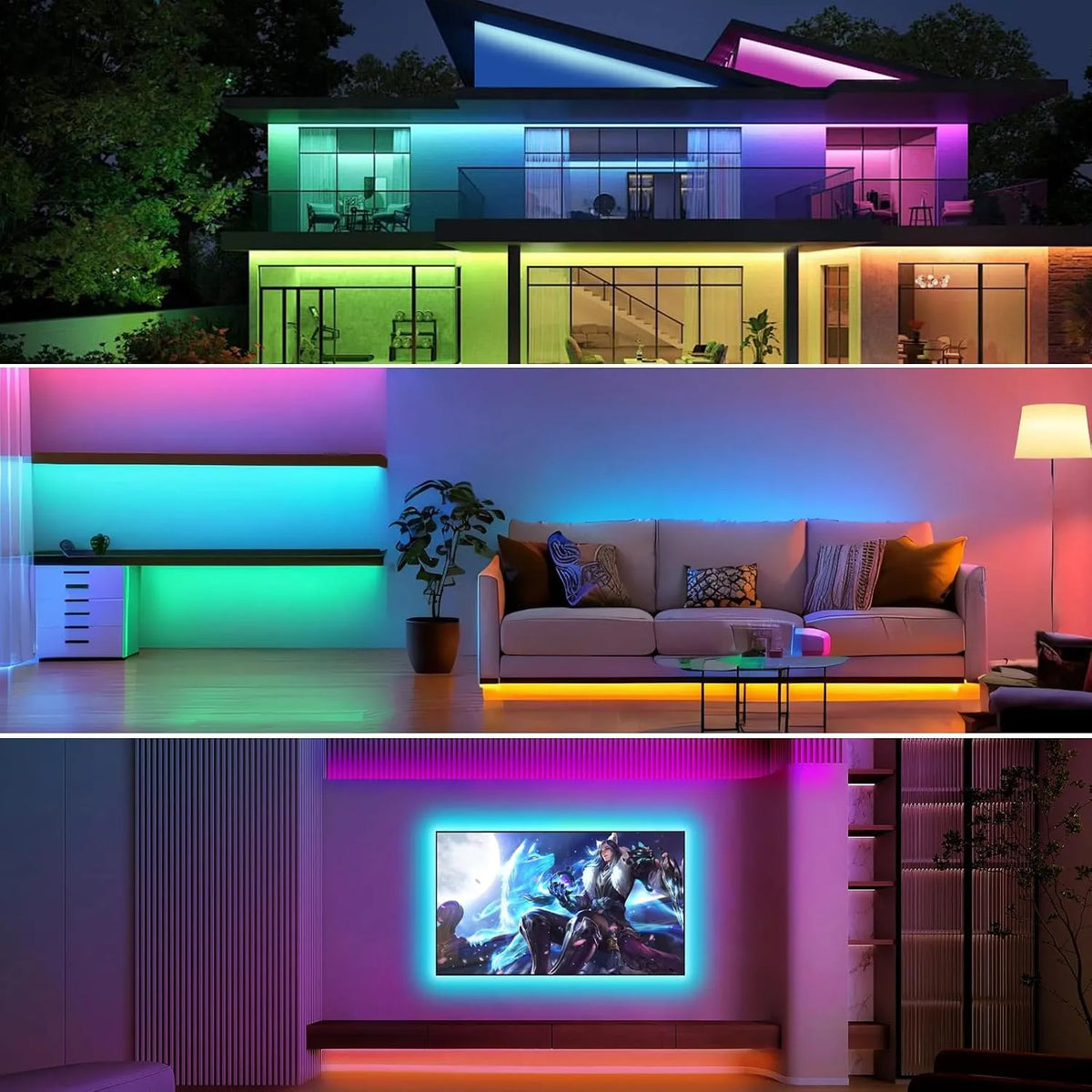 WiFi Neon LED Trak Silikonski IP65 5 m