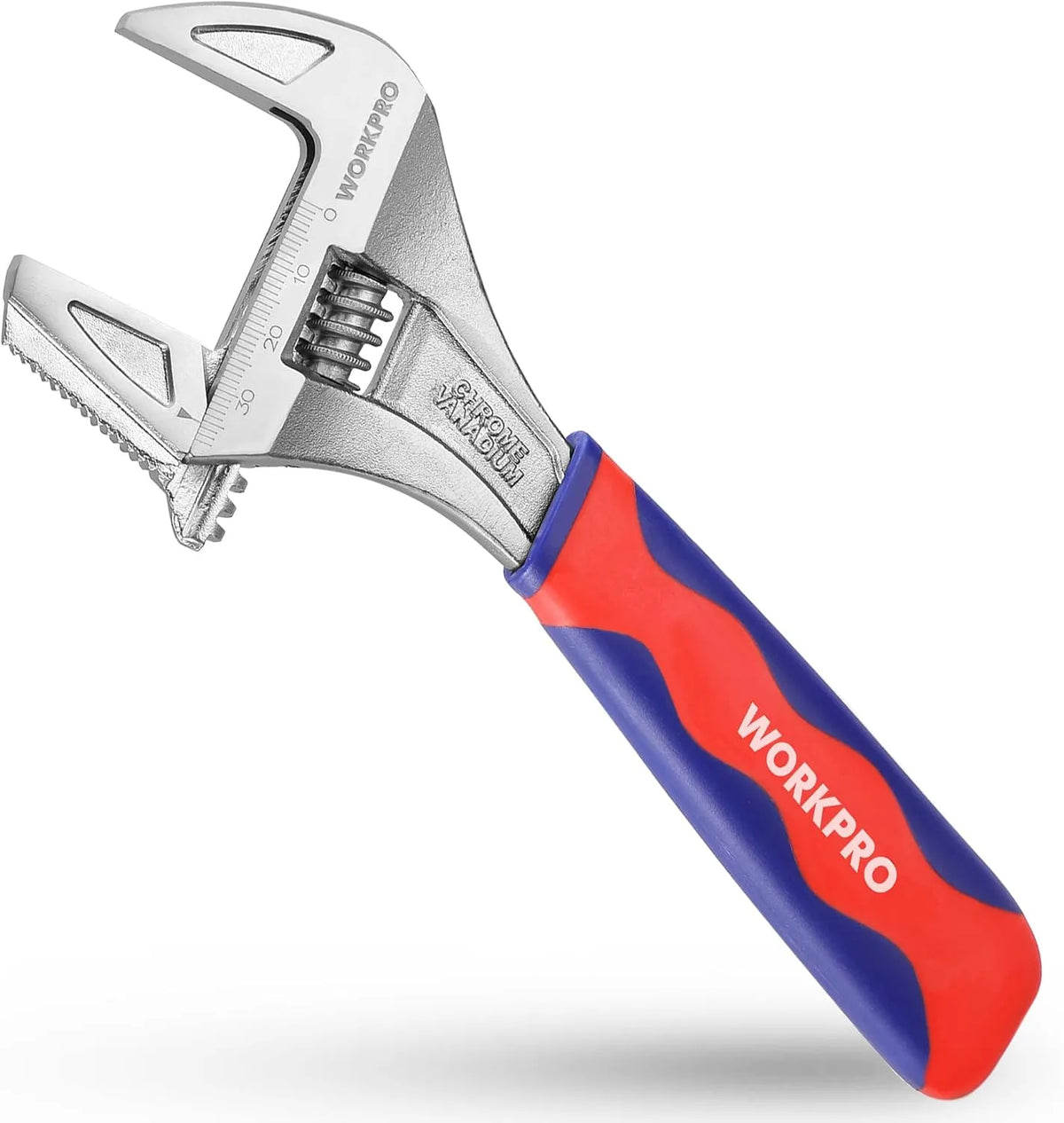 WORKPRO Nastavljivi Ključ in Cevni Ključ 200 mm