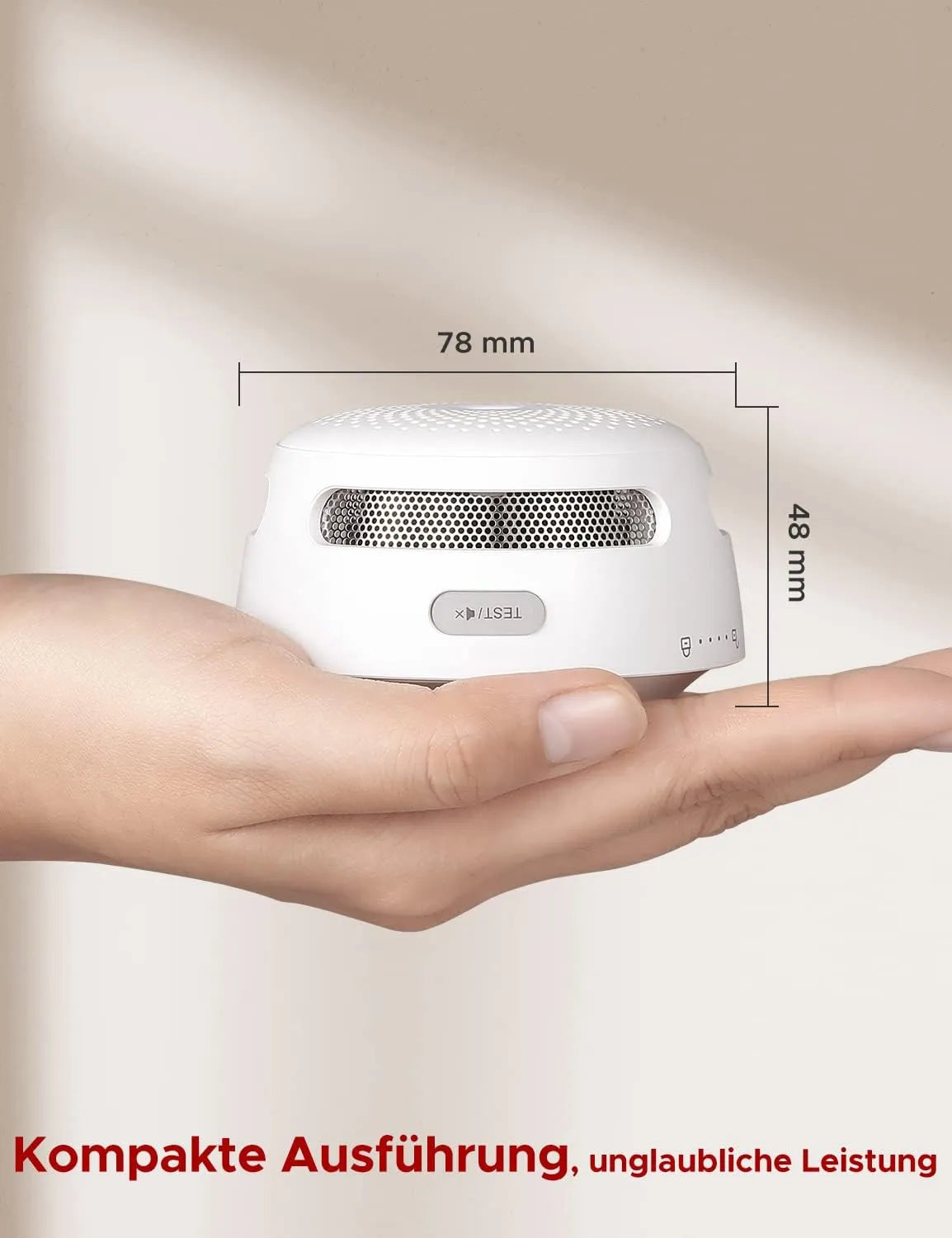 X-Sense Pametni Dimni Alarm s Fotoelektričnim Senzorjem in Zamenljivo Baterijo, 3 kosi